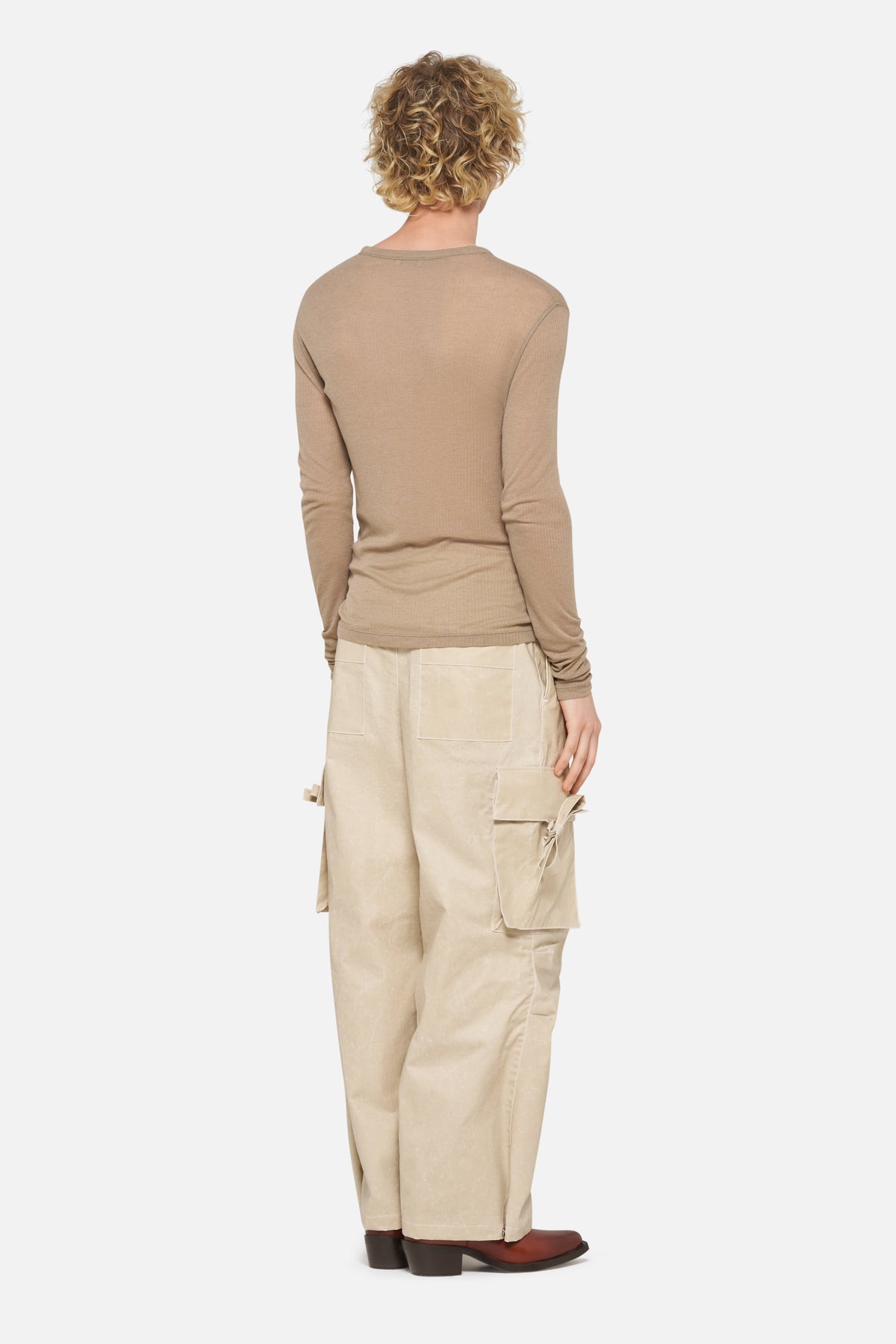 COATED CARGO PANT