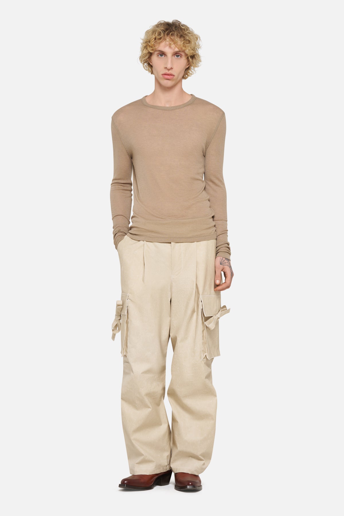 COATED CARGO PANT
