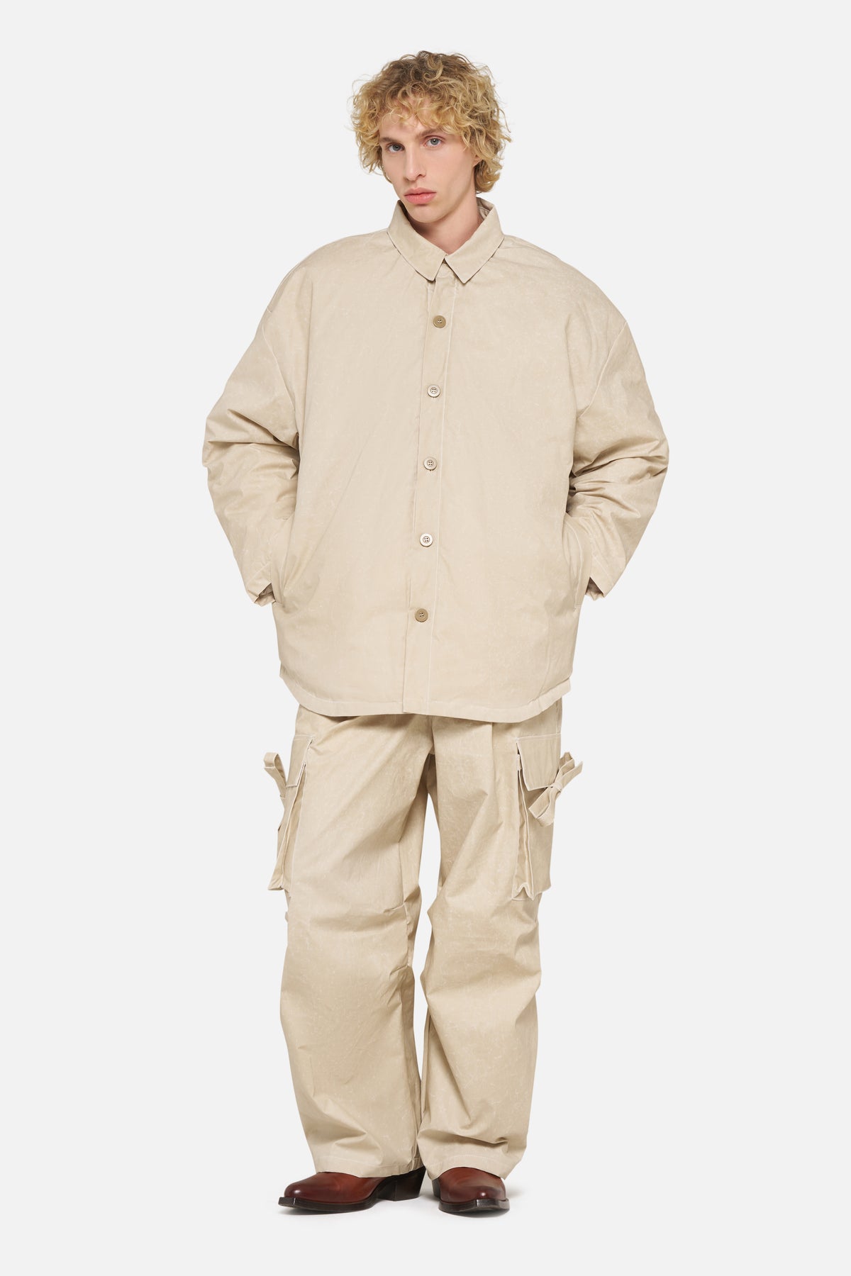 COATED OVERSHIRT