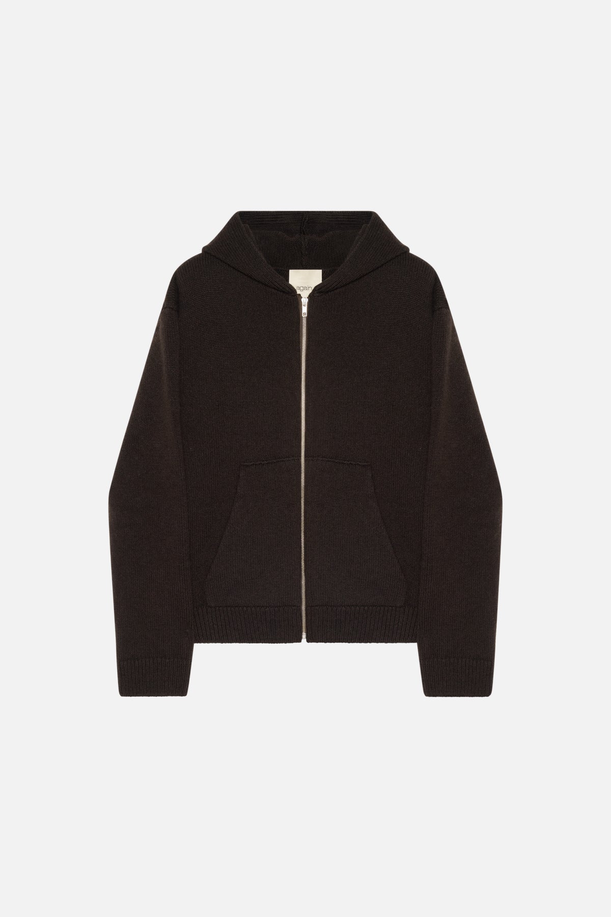 KNIT HOODIE