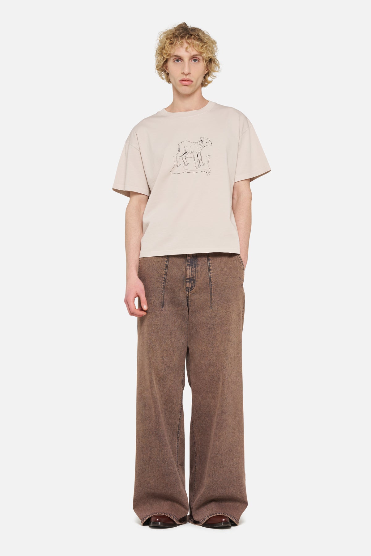 LAMB BOXY TEE