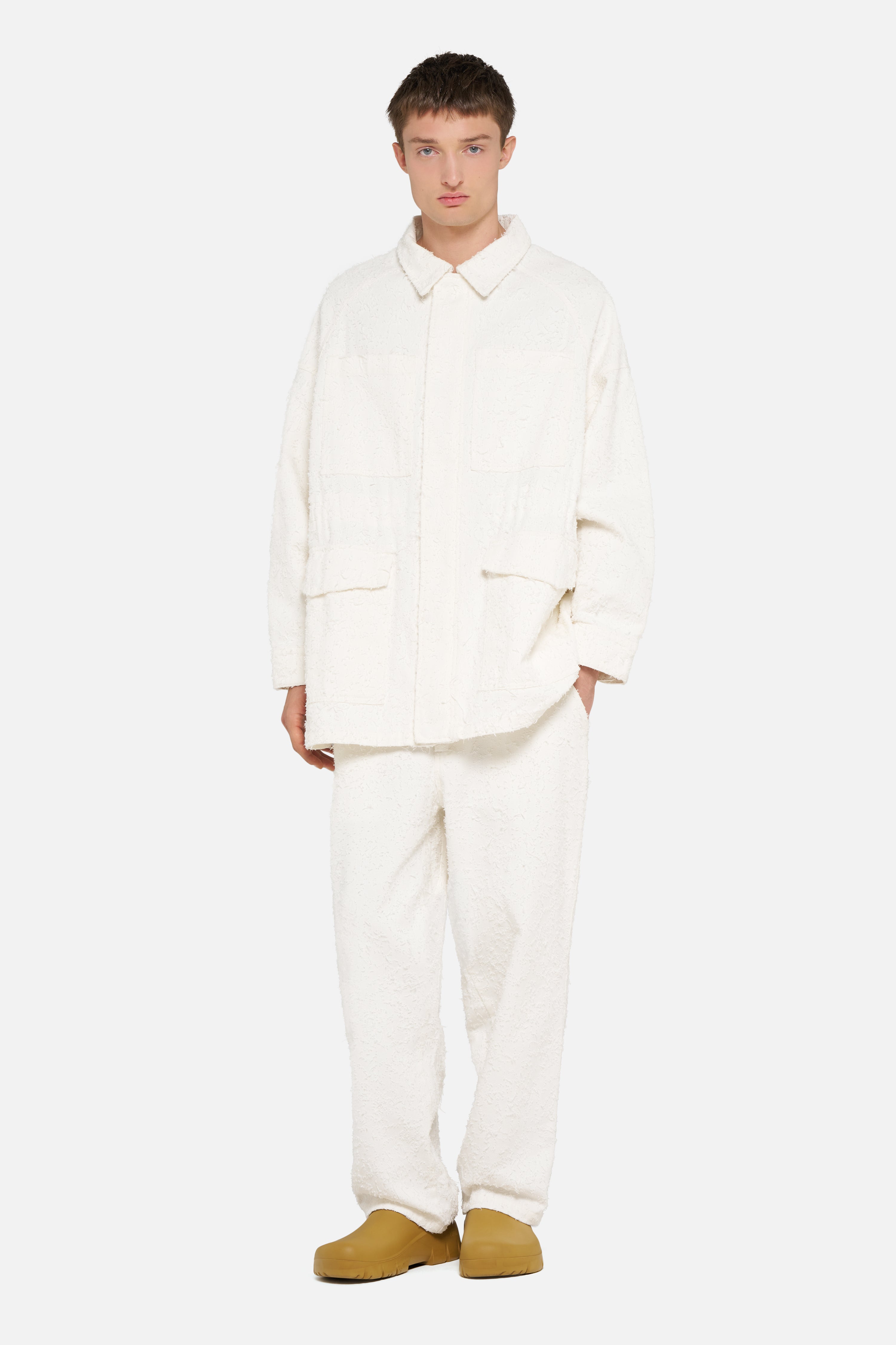 BRUSHED SAFARI JACKET