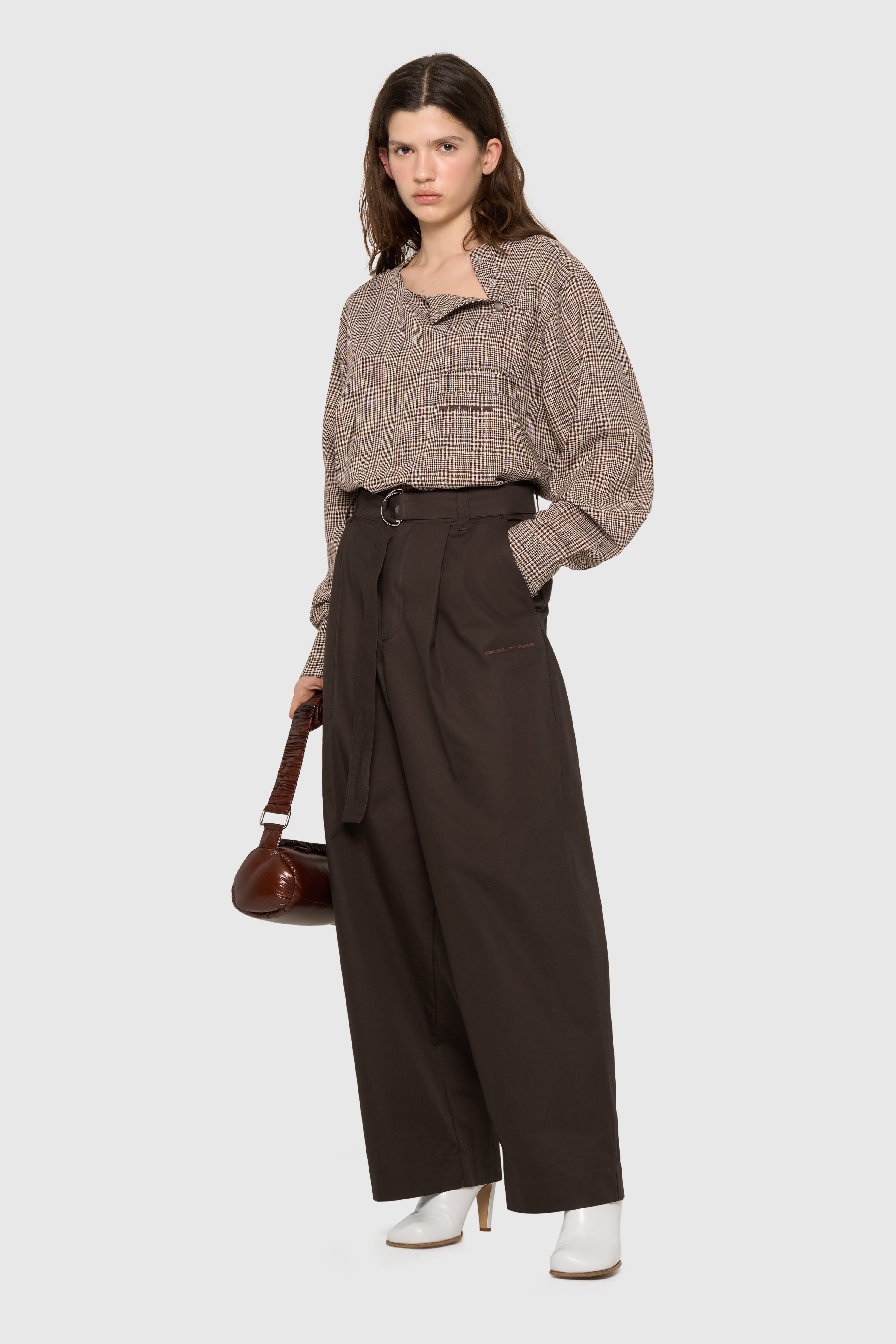 BALMORAL PLEATED TROUSER