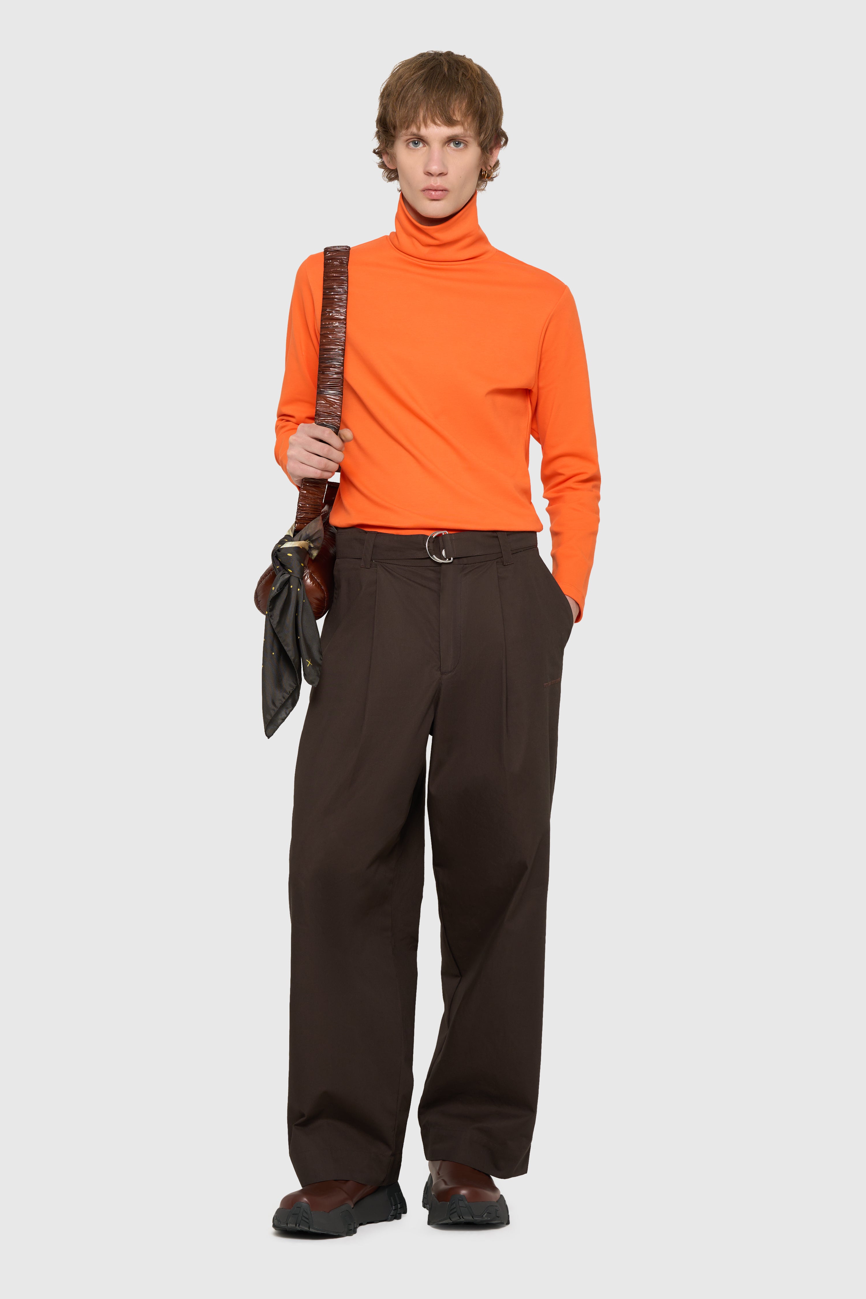 BALMORAL PLEATED TROUSER