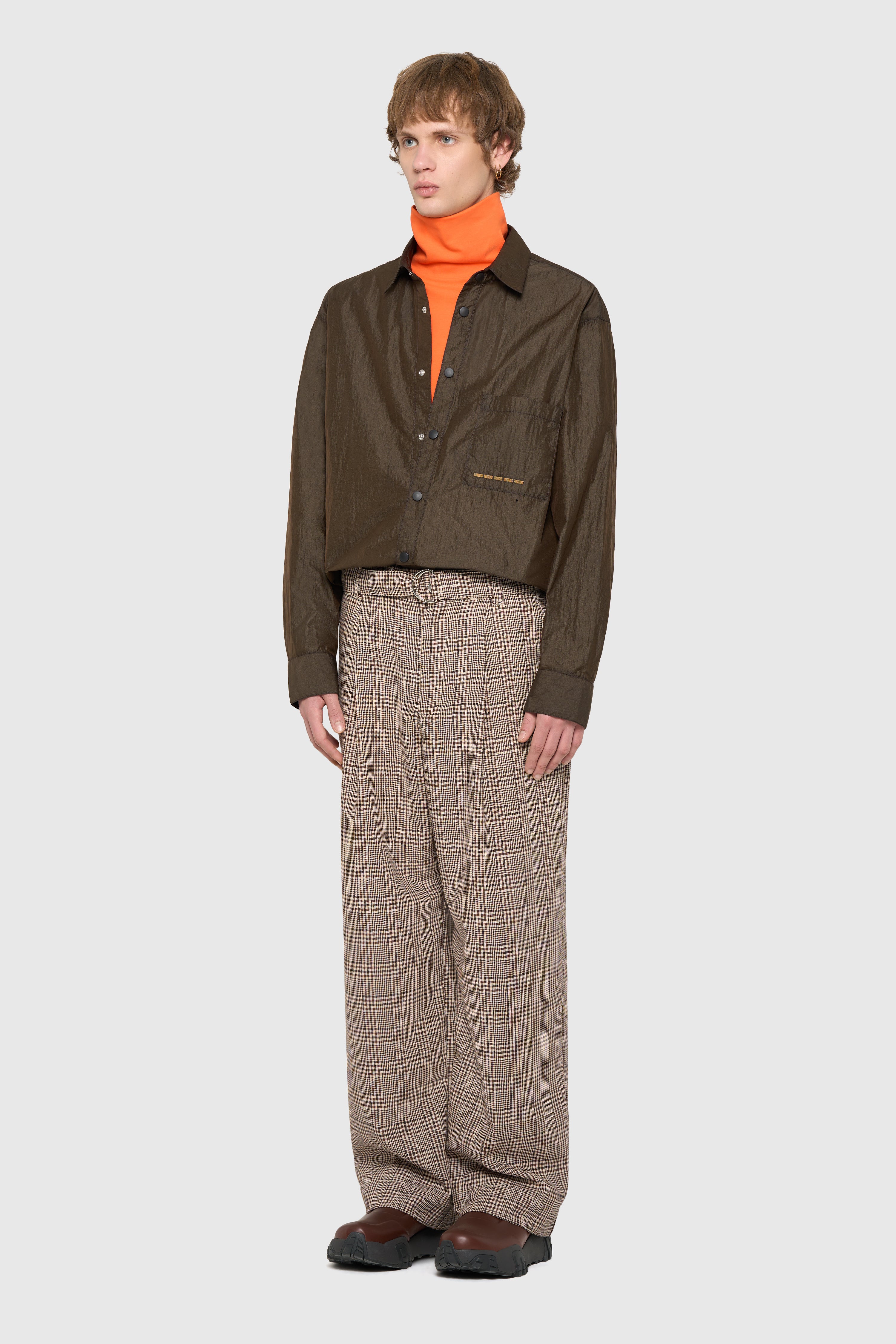 BALMORAL PLEATED TROUSER