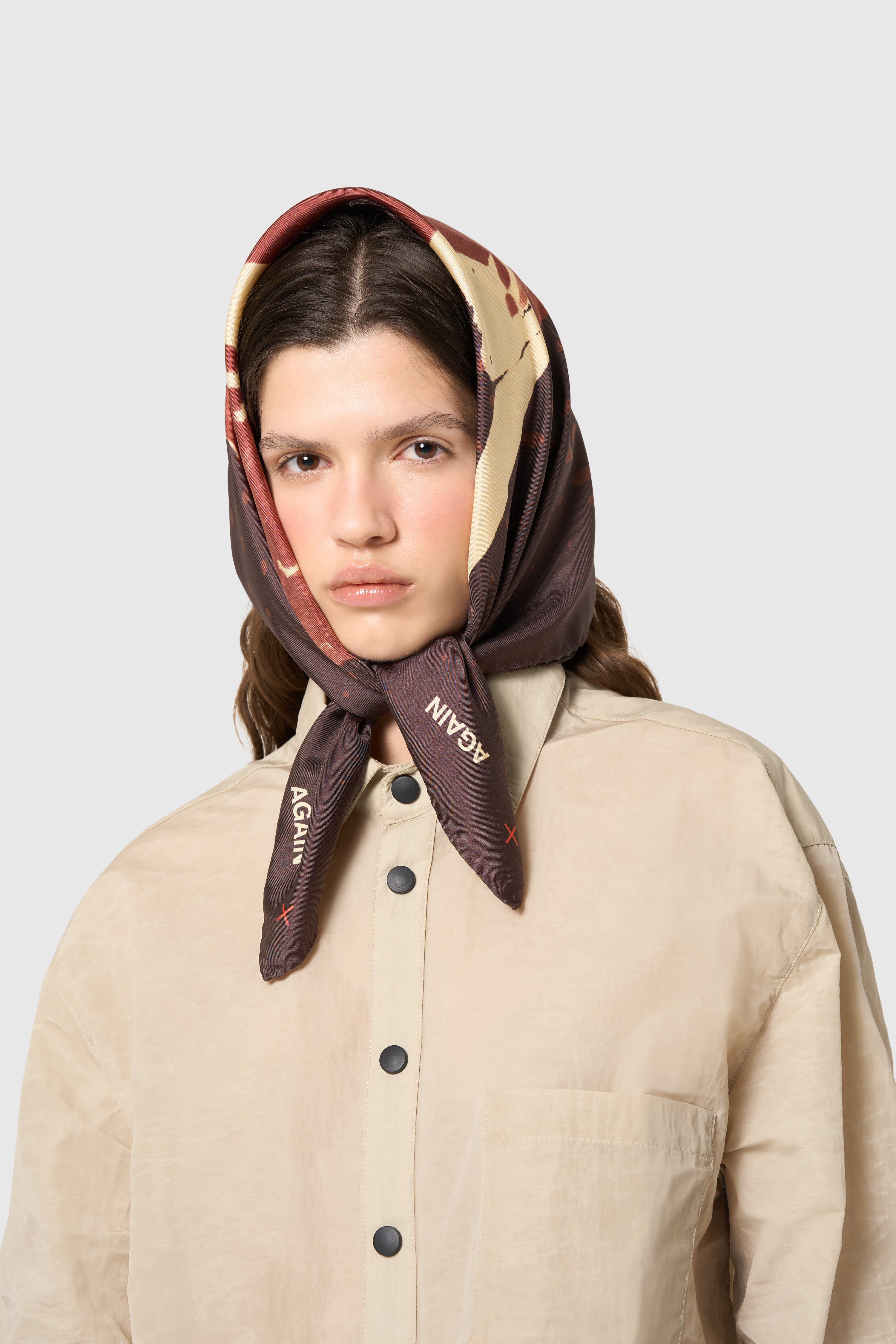 COW SILK SCARF