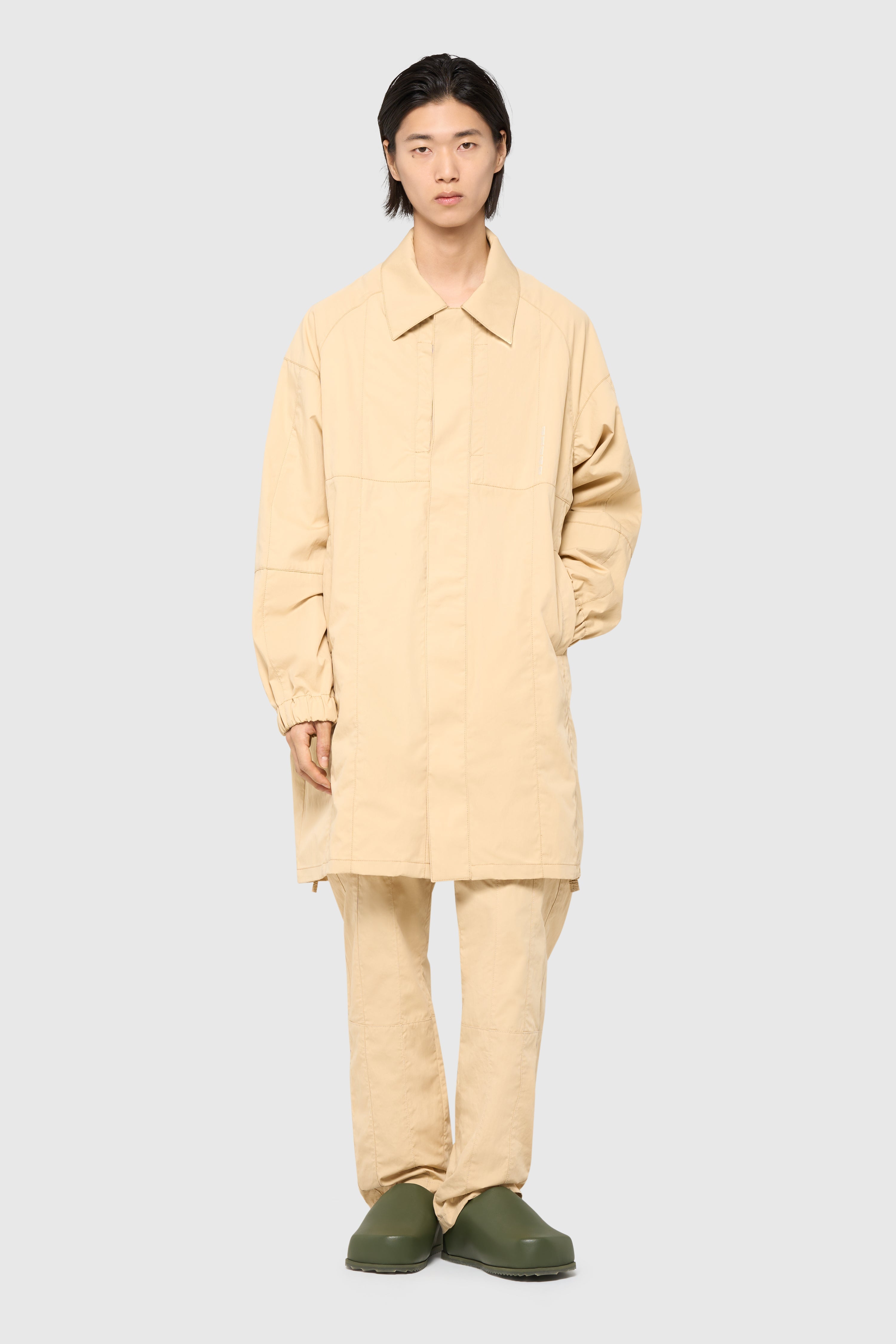 Patchwork mac jacket