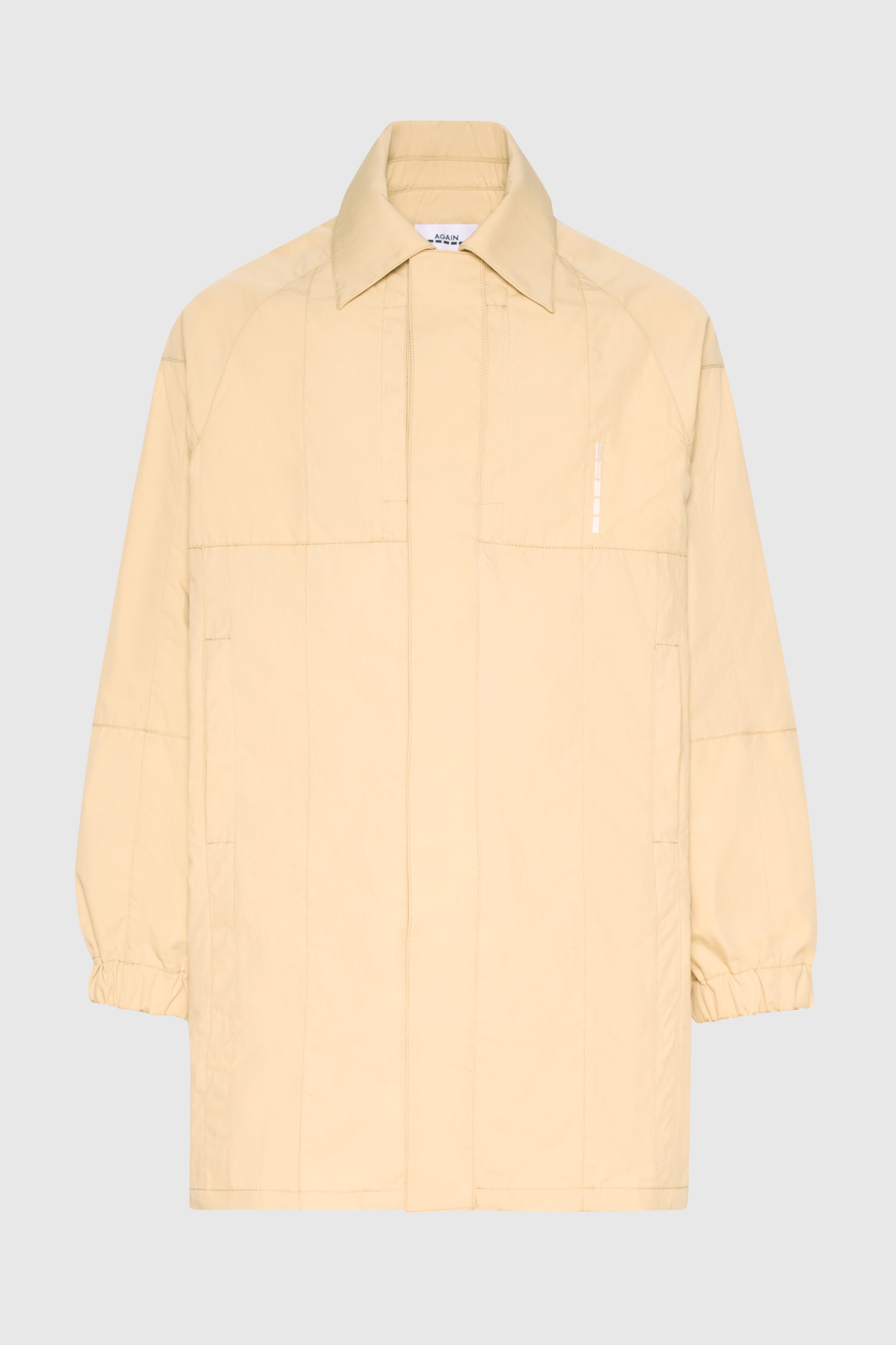 Patchwork mac jacket