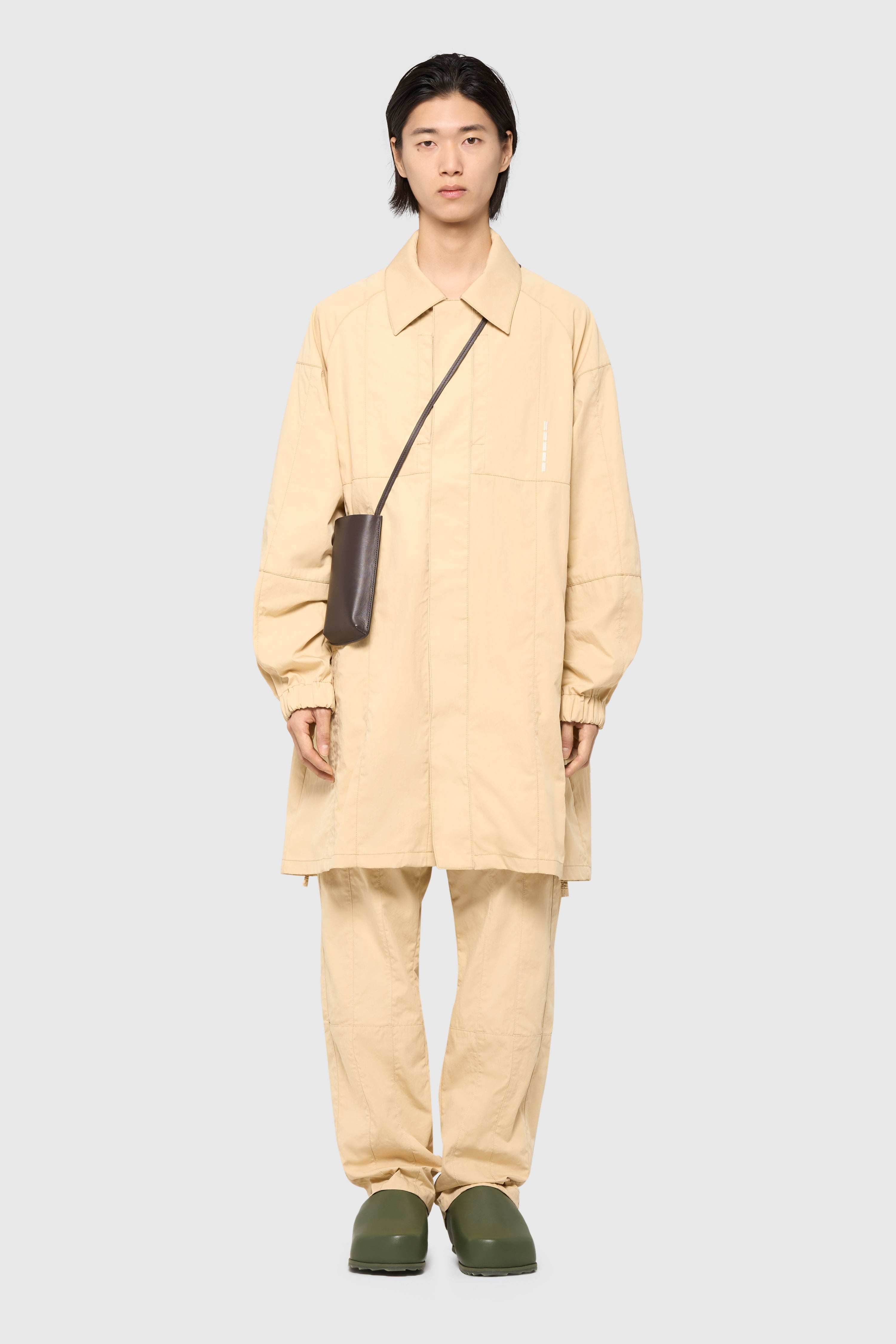 Patchwork mac jacket