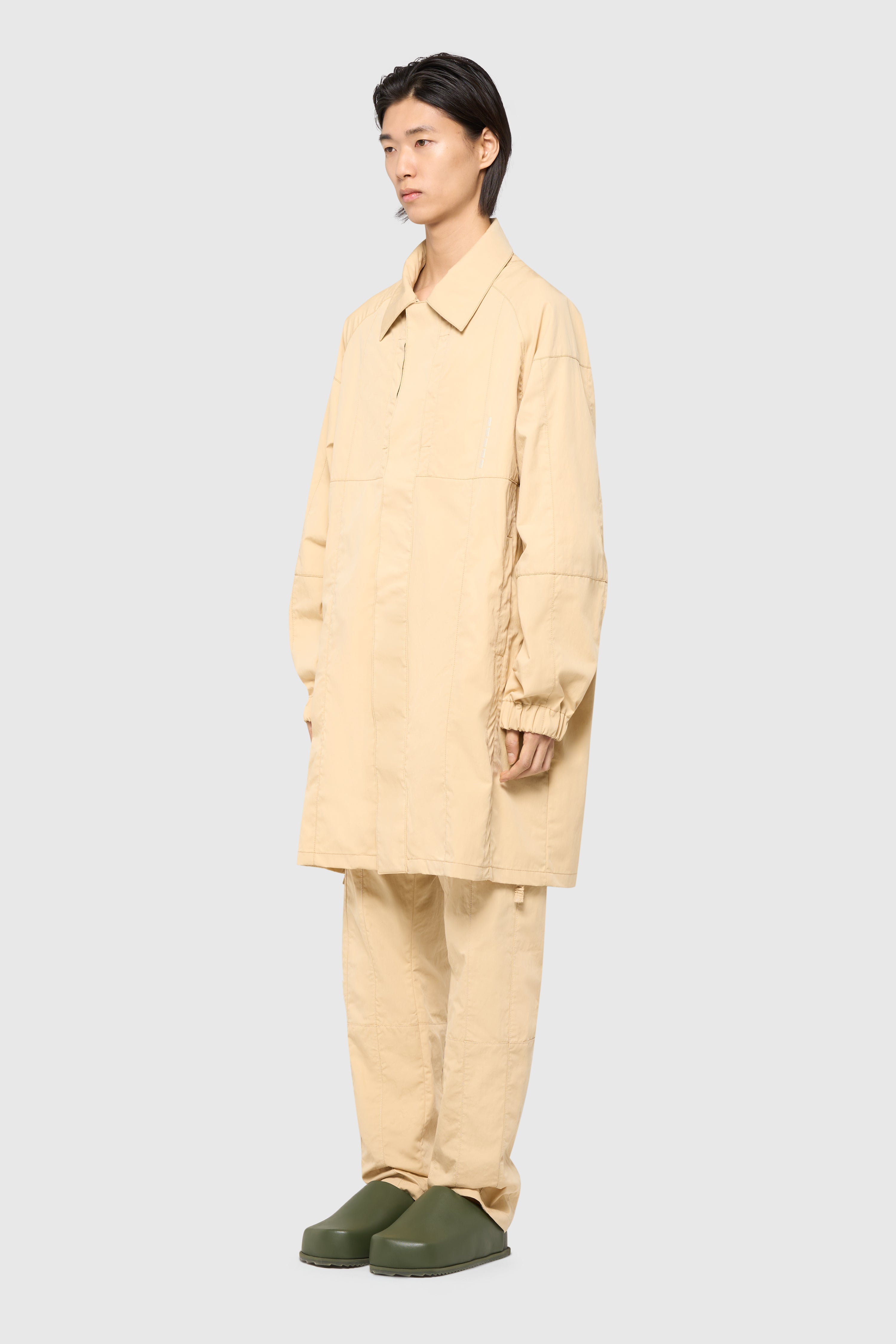 Patchwork mac jacket