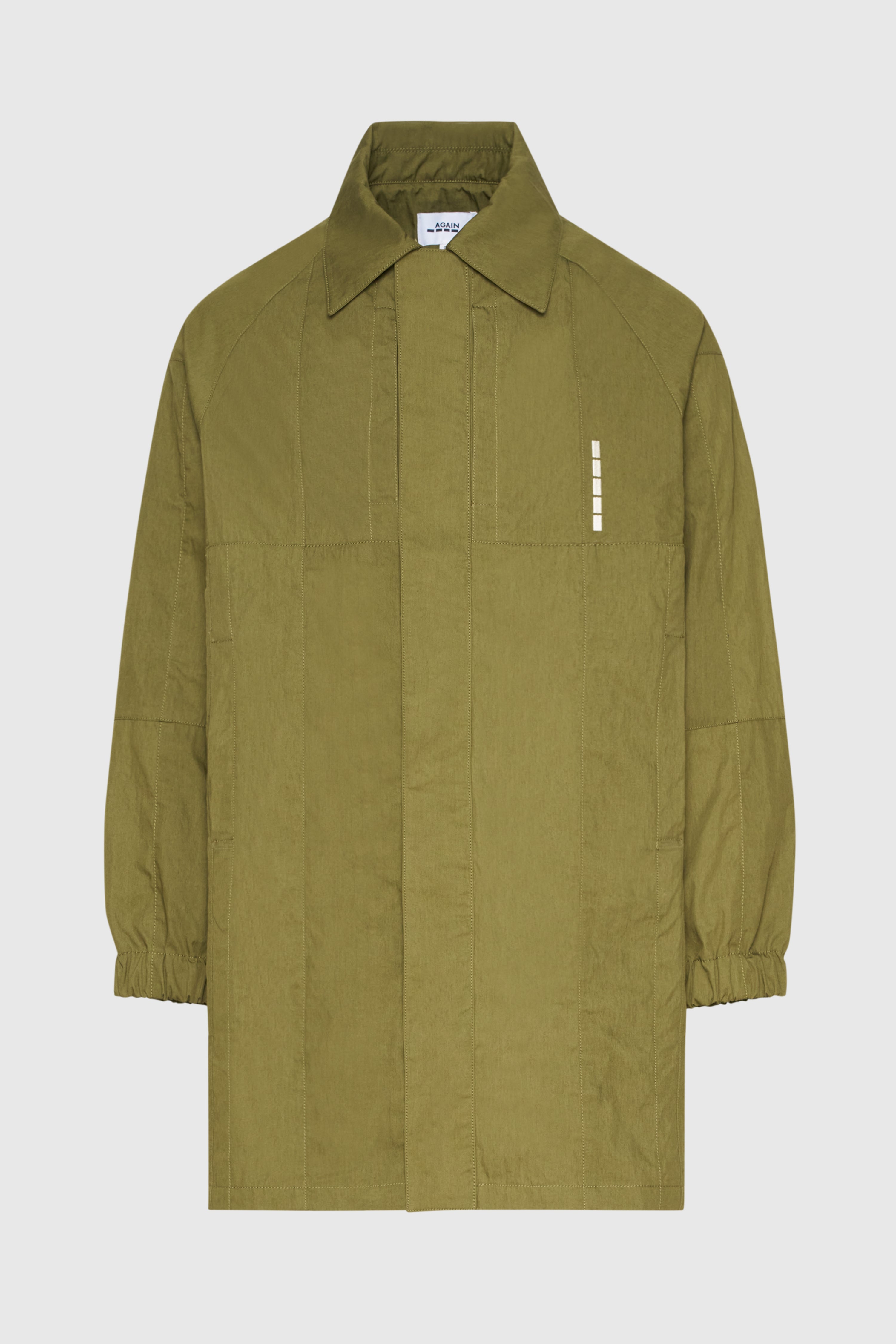 Patchwork mac jacket