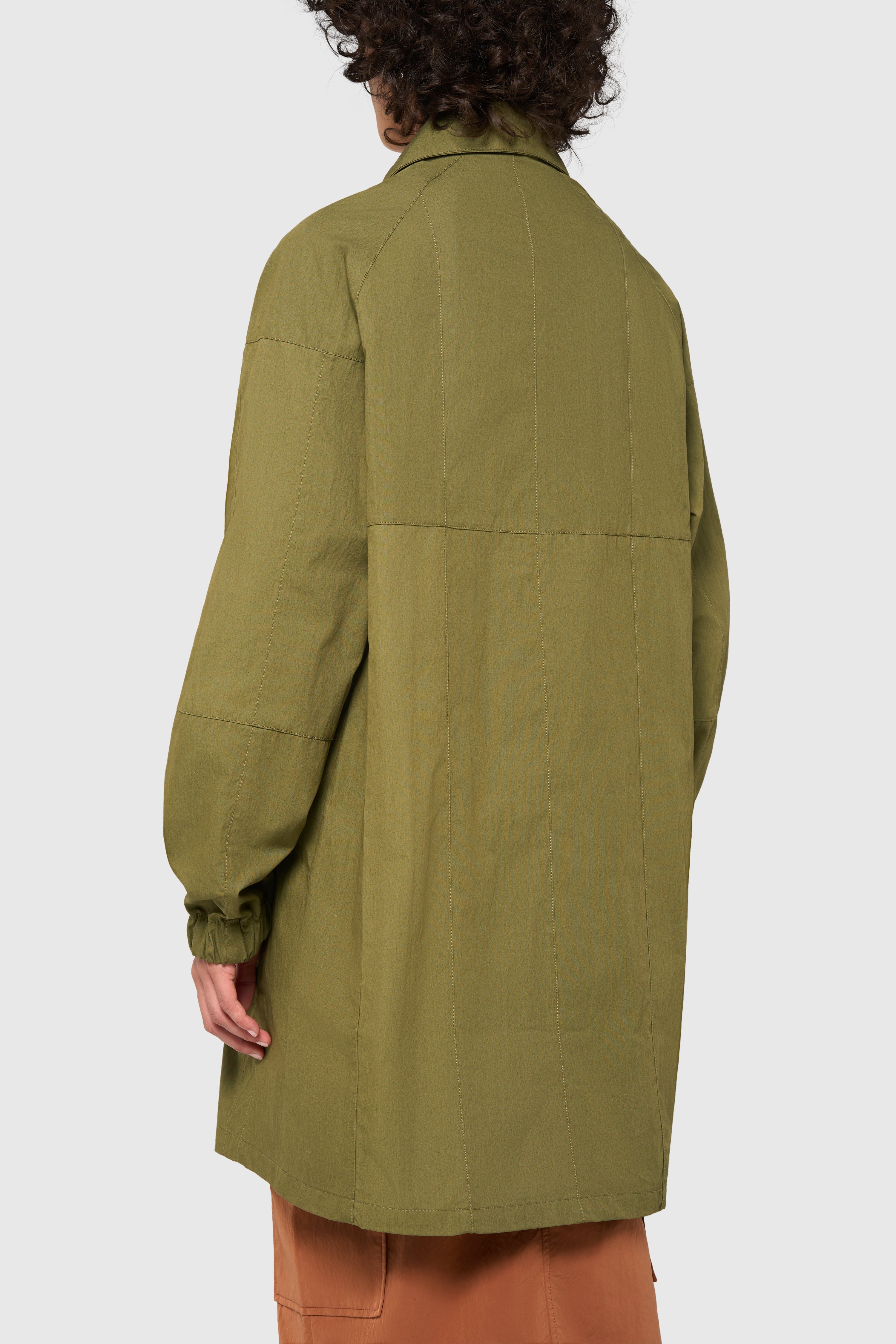 Patchwork mac jacket