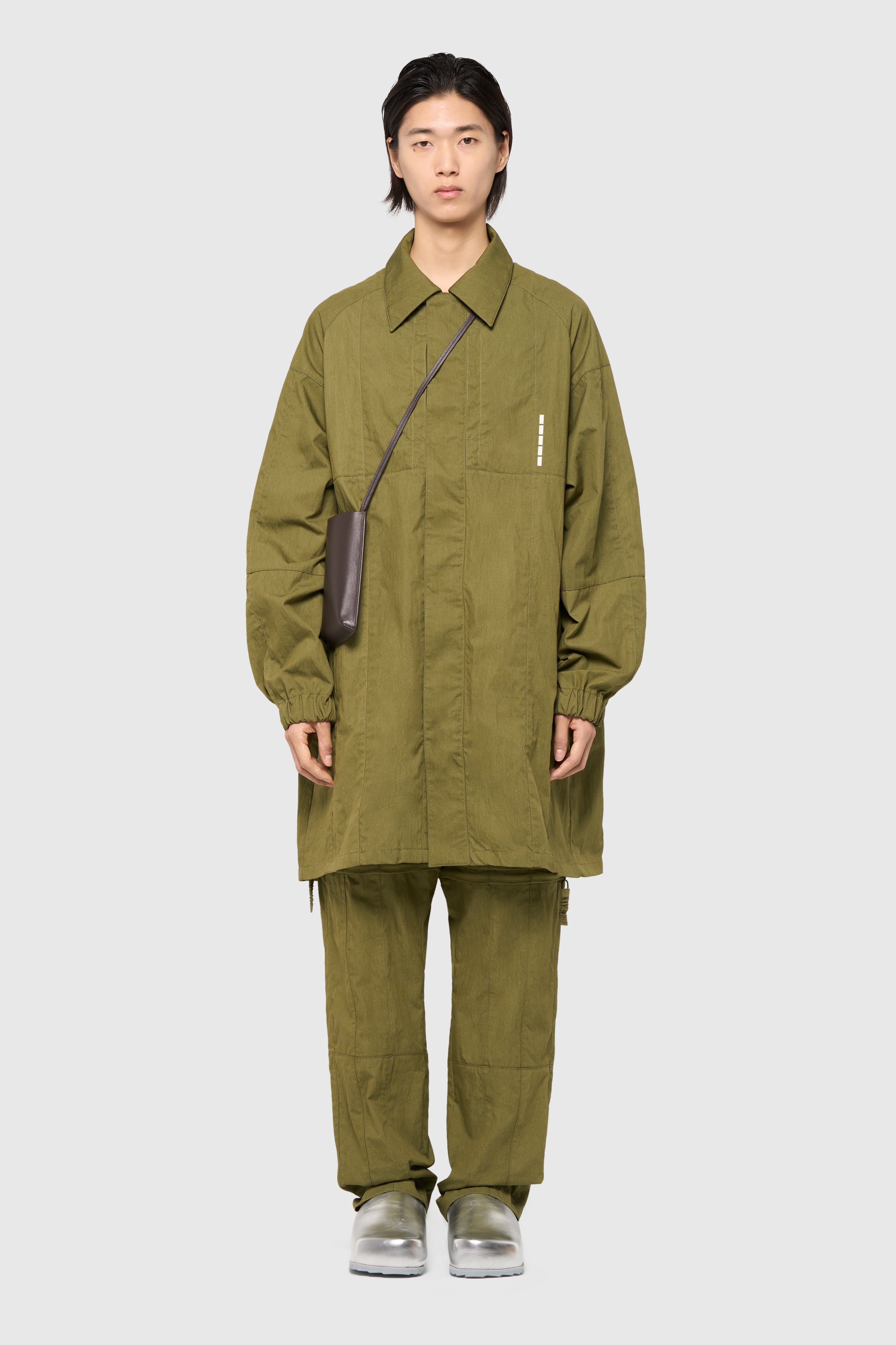 Patchwork mac jacket