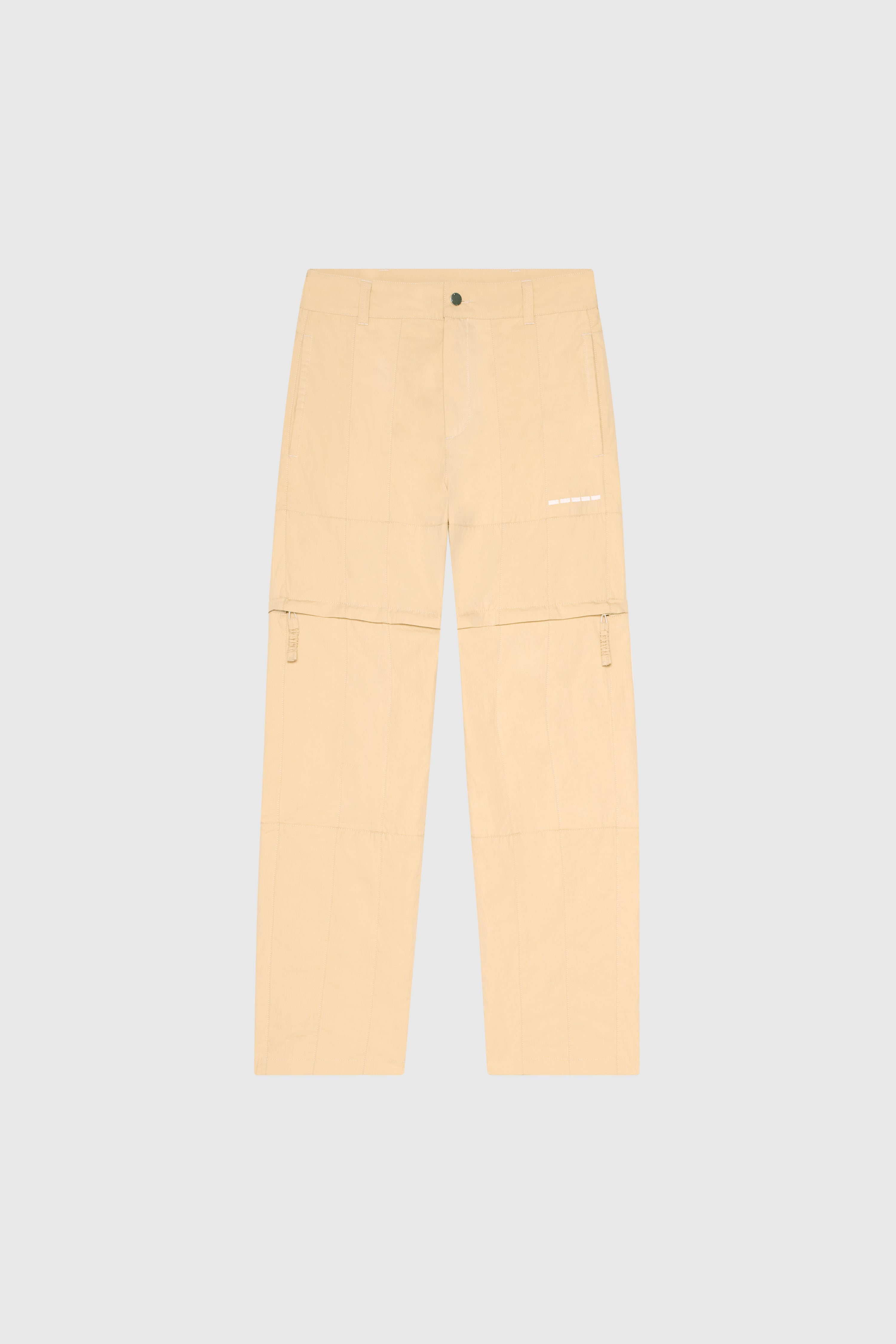 Patchwork pants-short