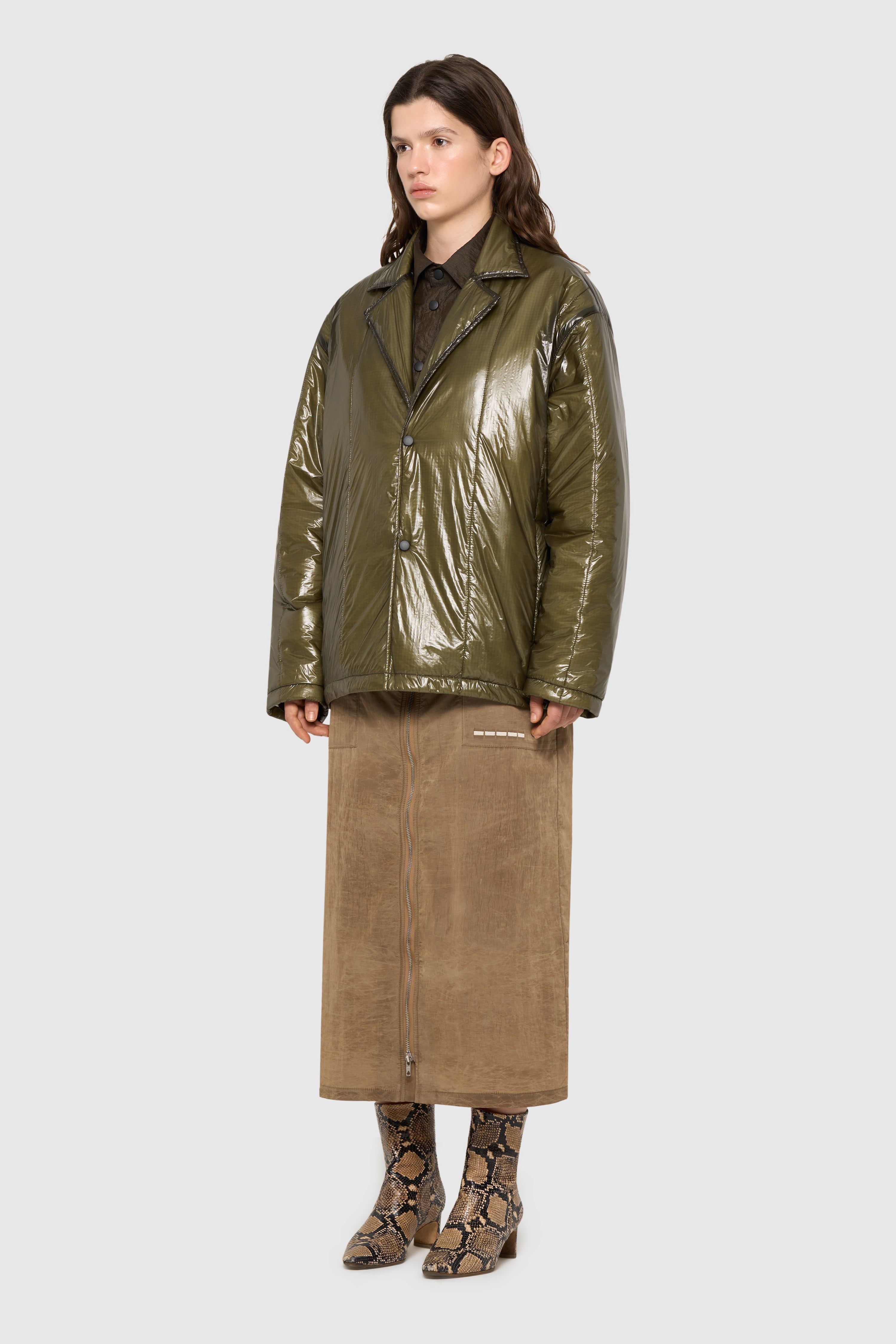 WET QUILTED JACKET