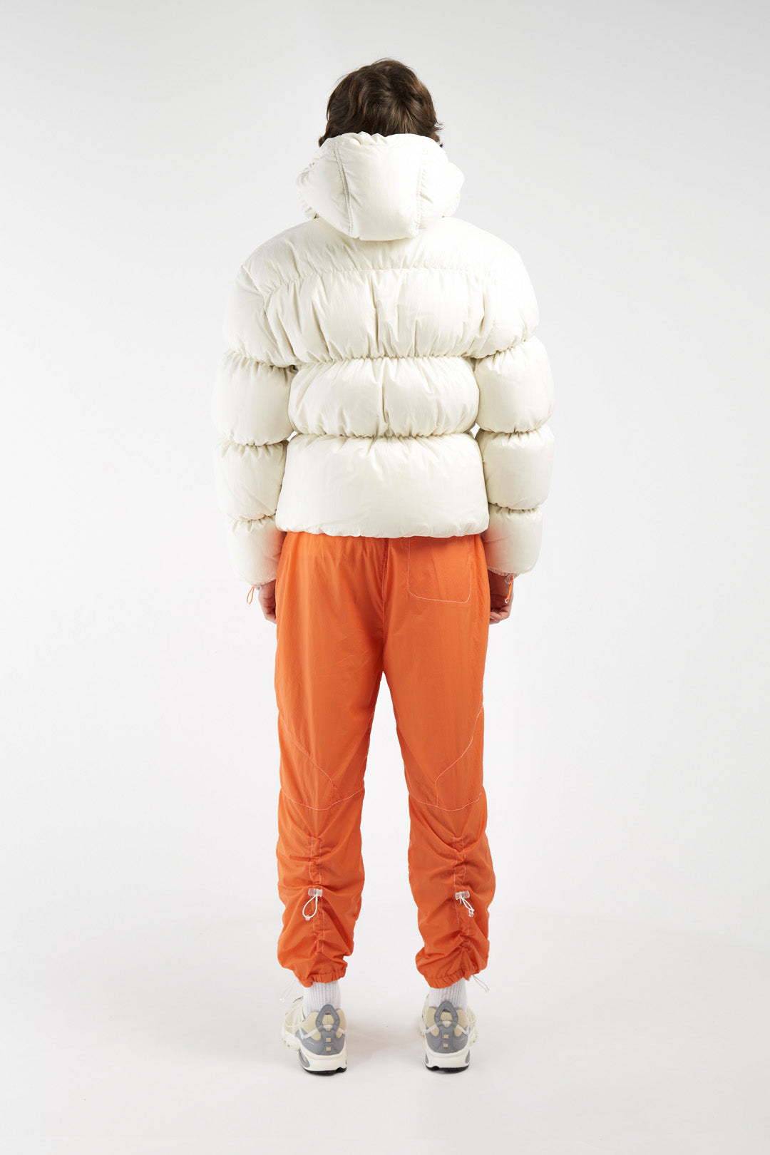 Double shell down jacket