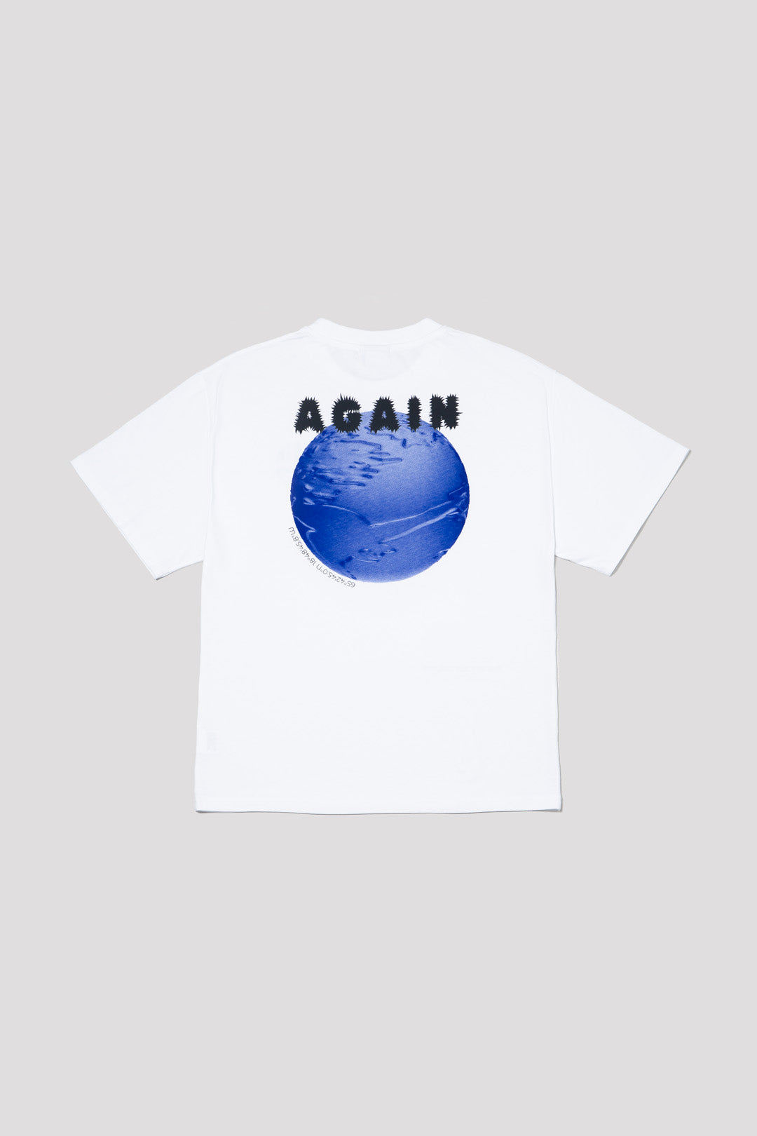 T-shirt blue sphere