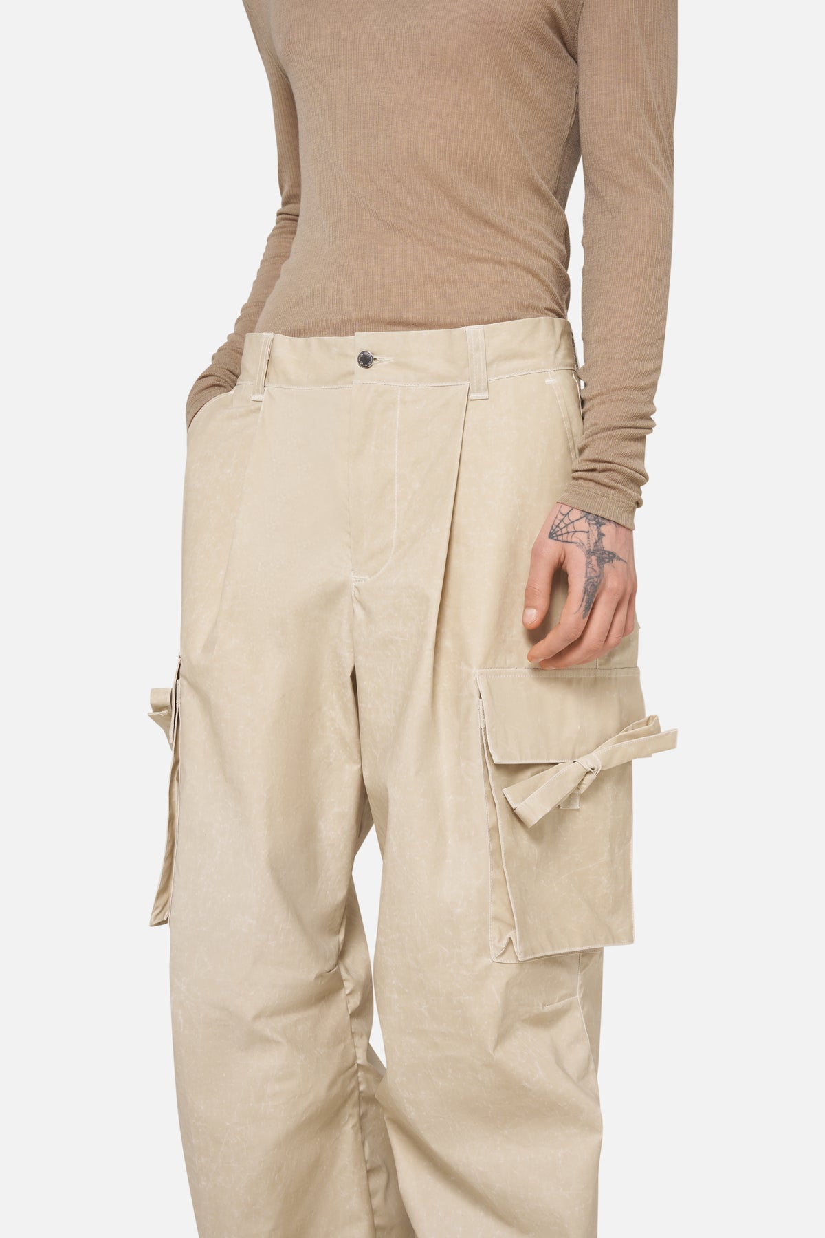 COATED CARGO PANT