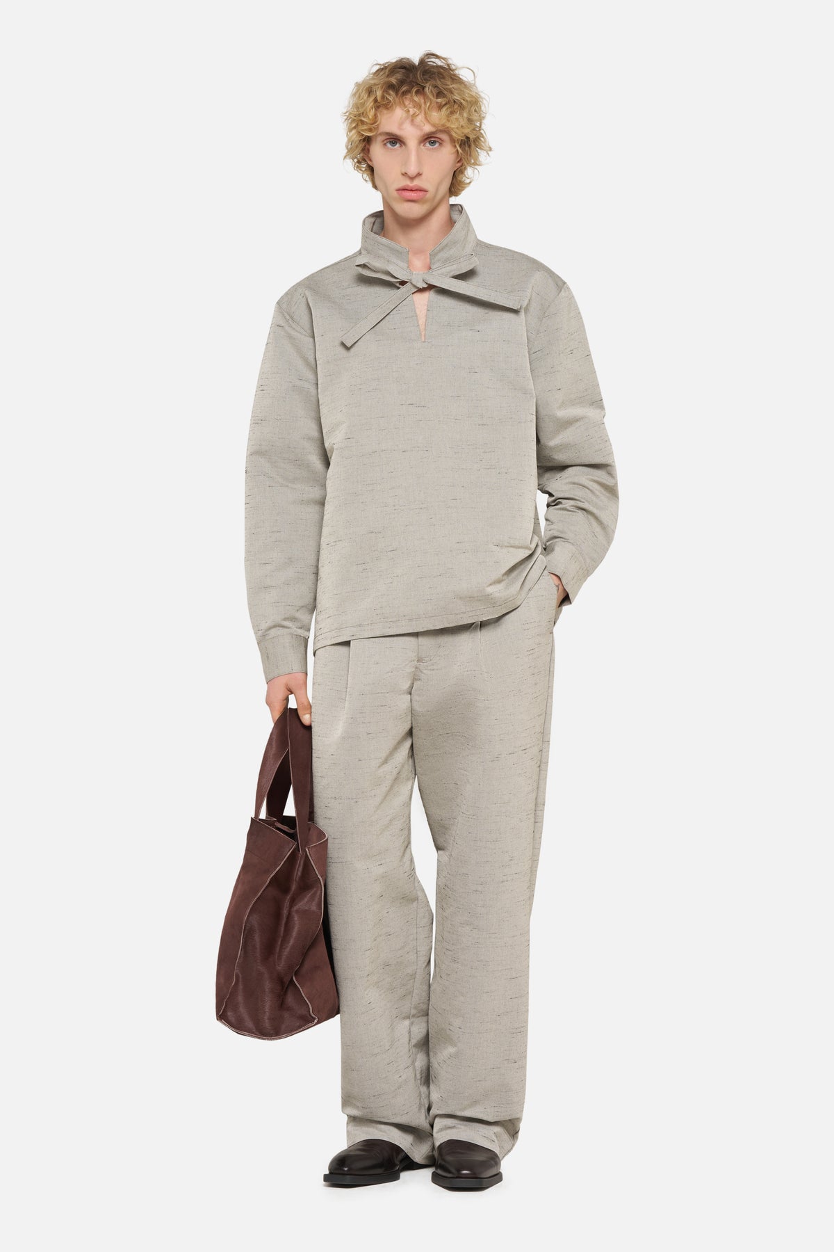 HEATHERED SHIRT