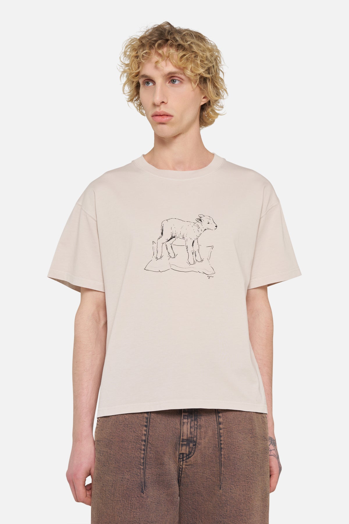 LAMB BOXY TEE