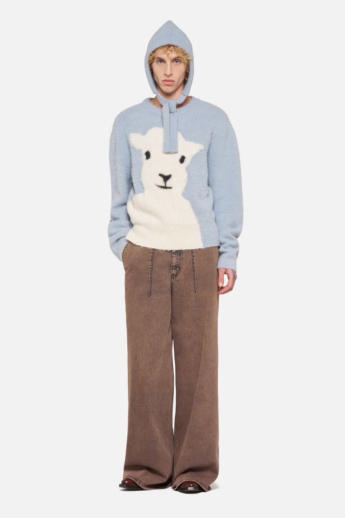 SHAGGY LAMB KNIT