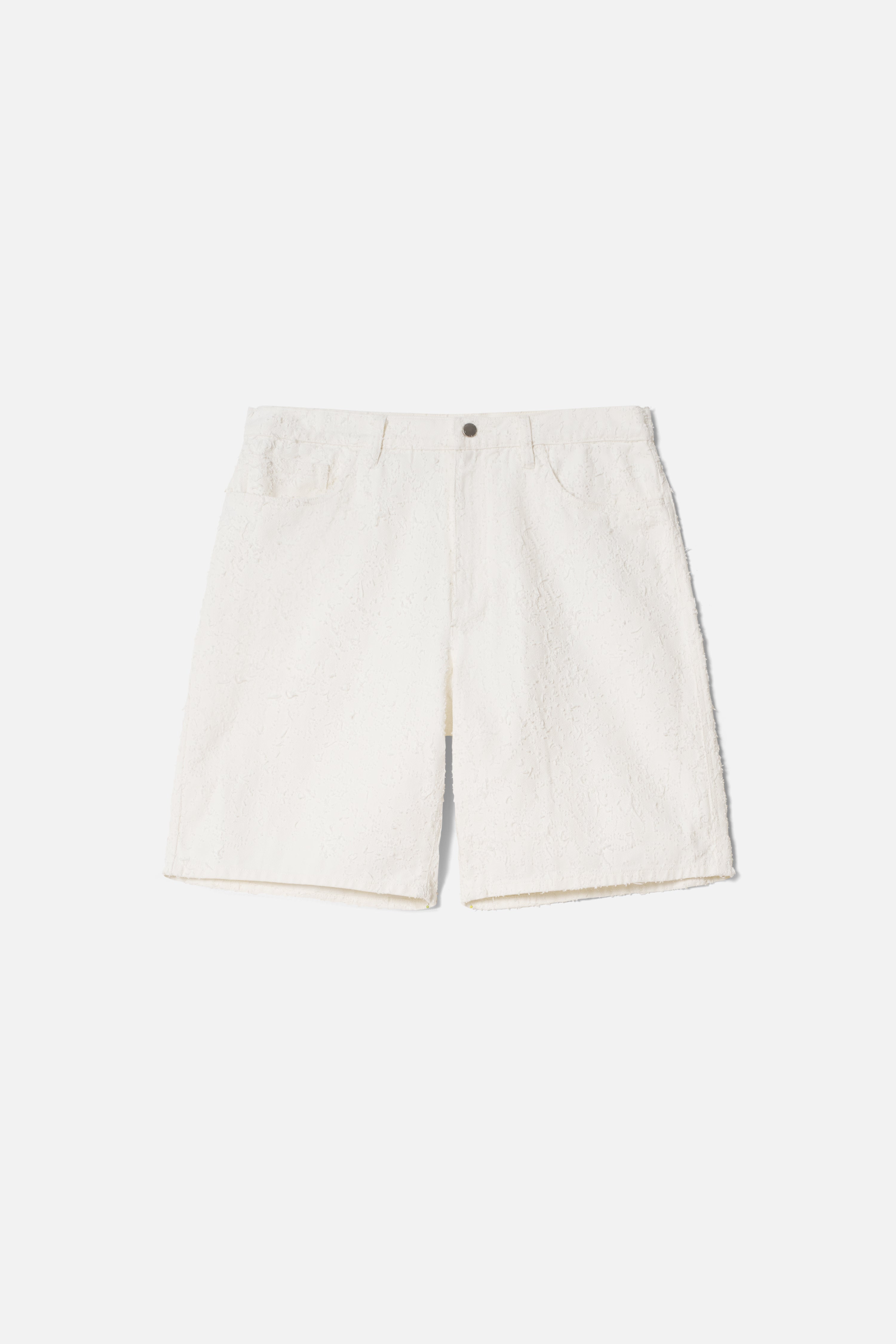 BRUSHED RELAXED DENIM SHORT