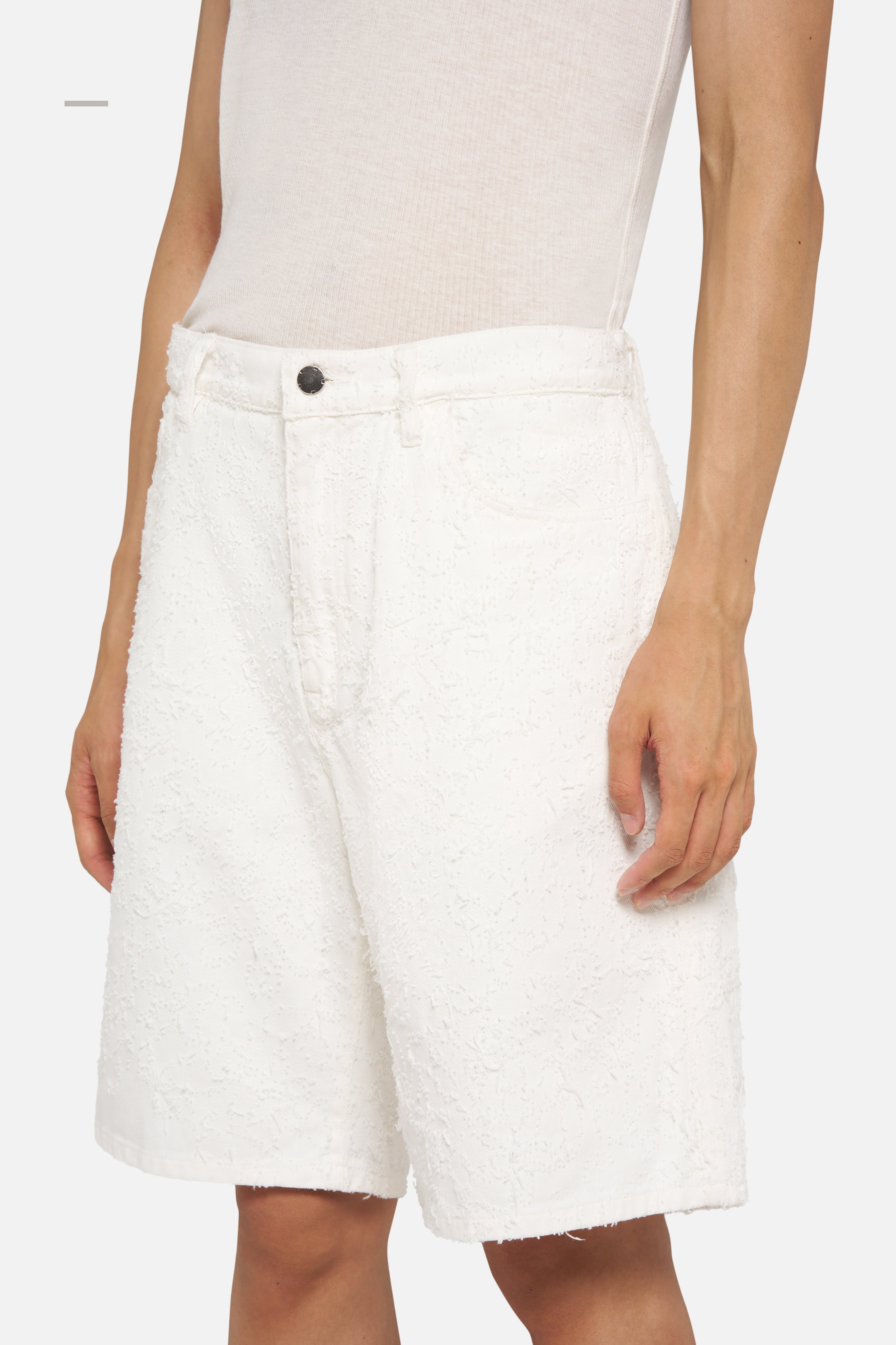 BRUSHED RELAXED DENIM SHORT