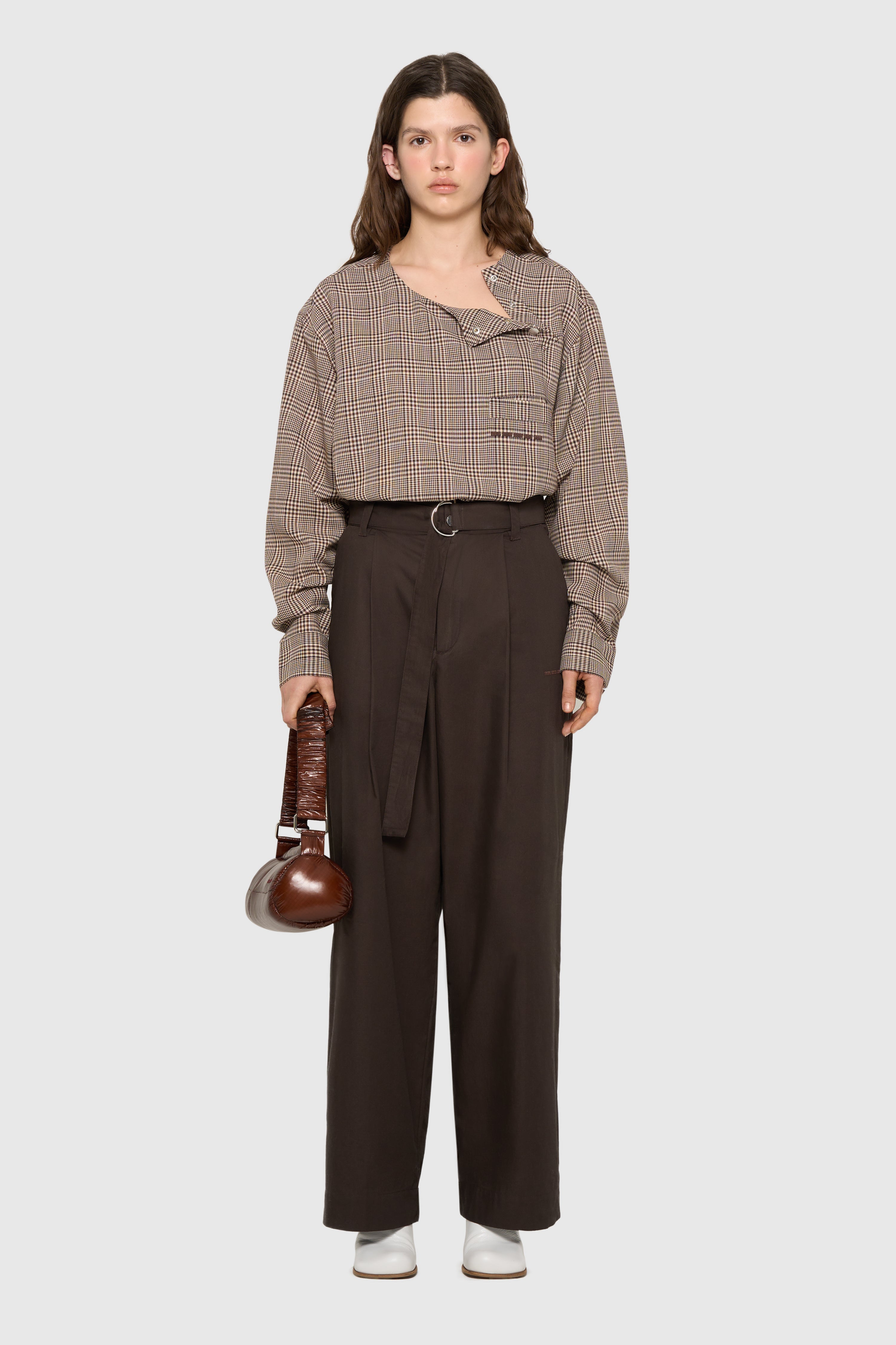 BALMORAL PLEATED TROUSER