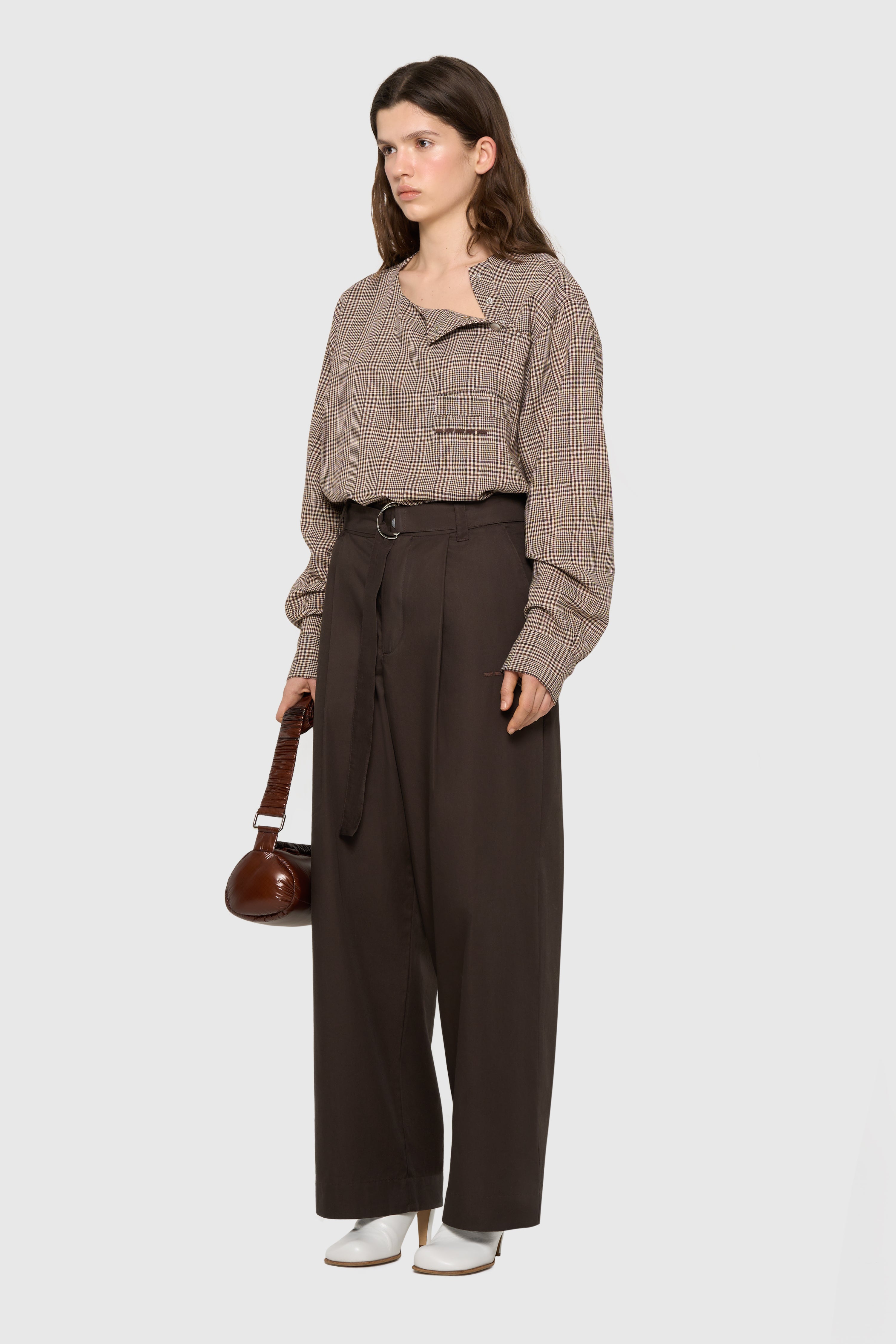 BALMORAL PLEATED TROUSER