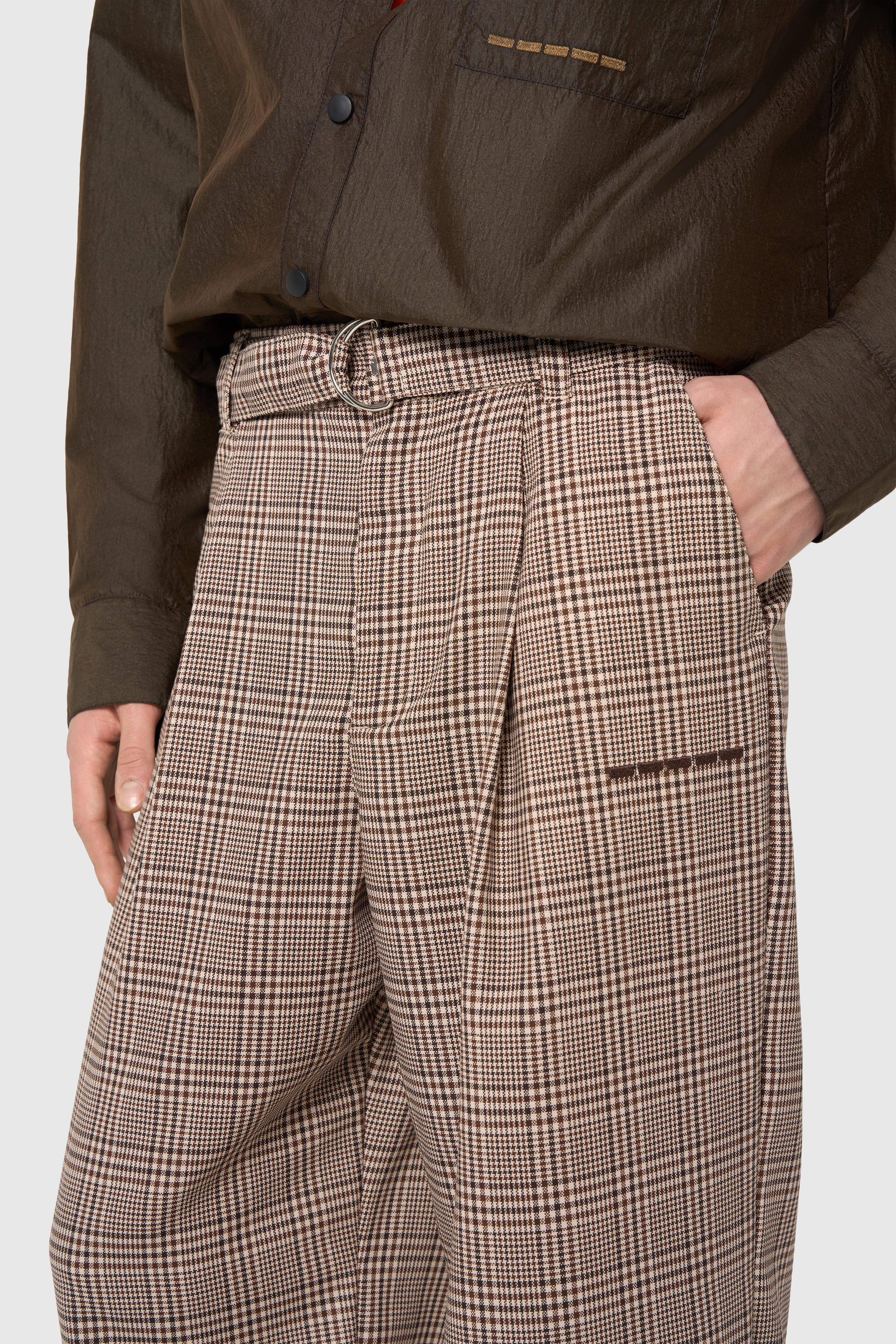 BALMORAL PLEATED TROUSER