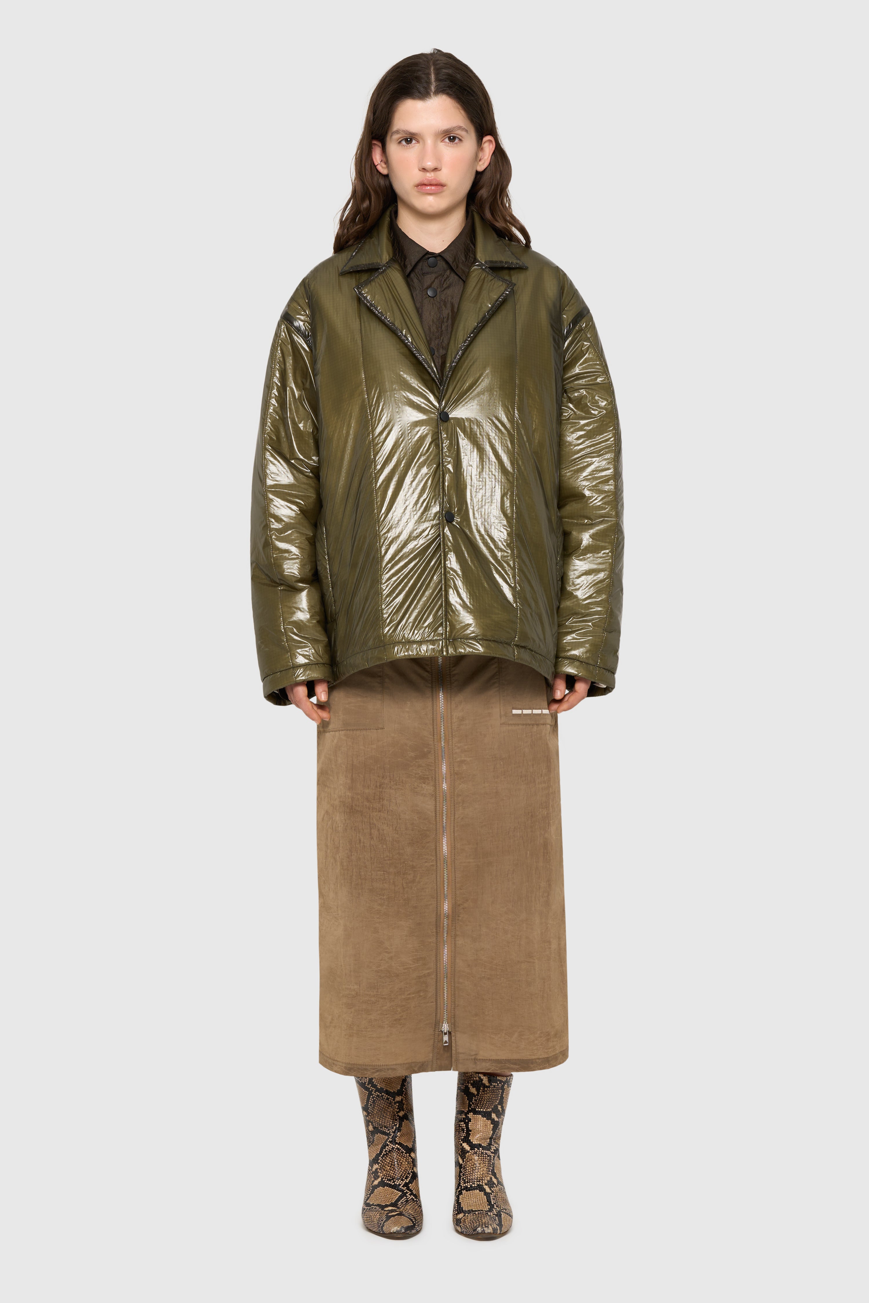 WET QUILTED JACKET