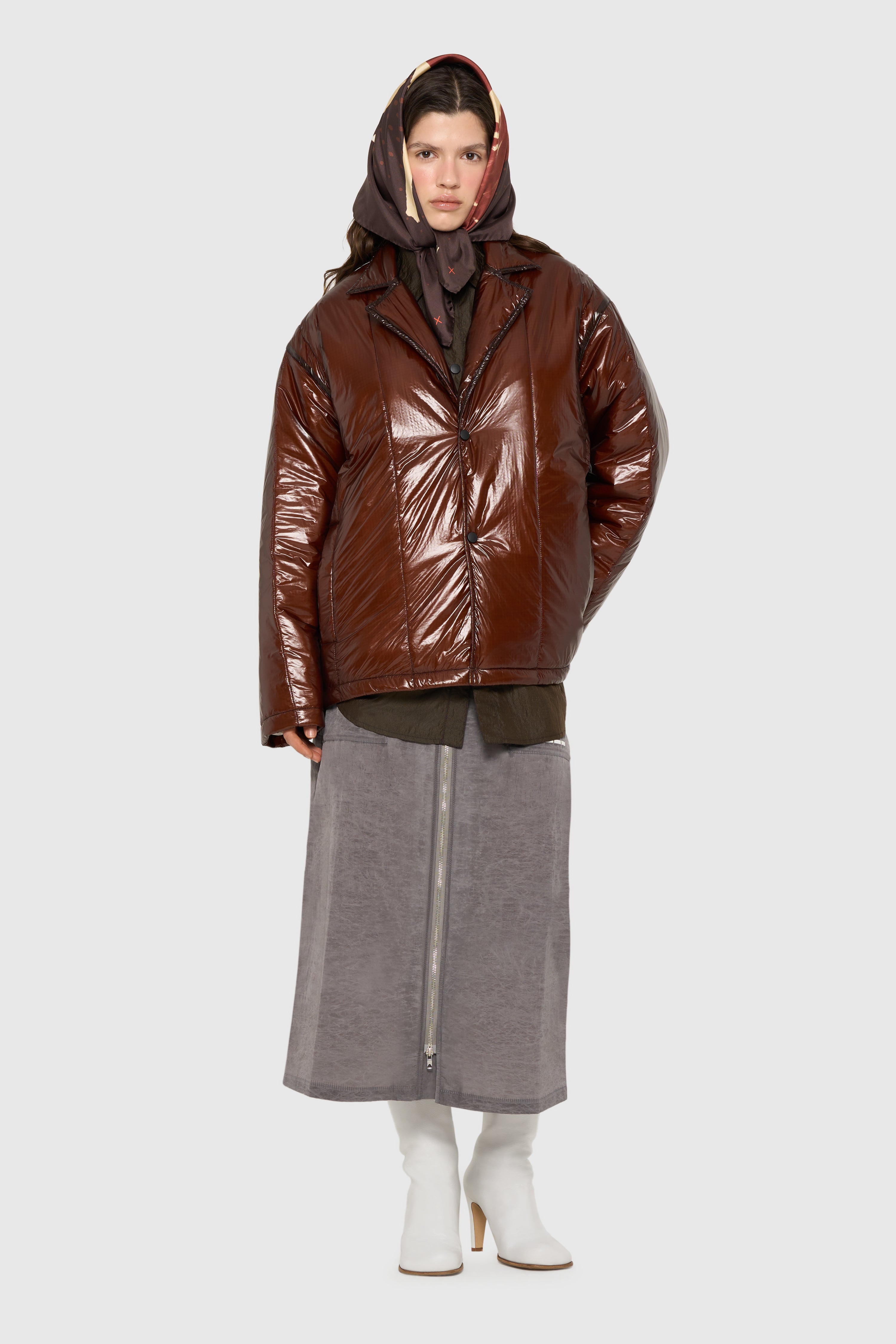 WET QUILTED JACKET